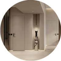 puertas invisibles lacadas